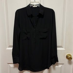Women’s Long Sleeve Dressy Blouse, Size S